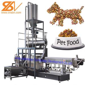 China Multi Functional 120KW 260kg/H Pet Food Extruder Machine wholesale