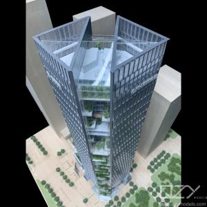 China Aedas 1/200 Shenzhen Qianhai Financial Holdings Building Conceptual Model wholesale