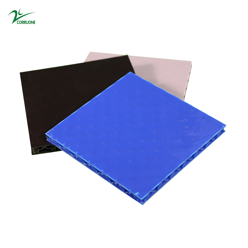 PP Plastic Honeycomb Board Recycled Corrugated Plastic Sheet Con-Panel 4x8 Sheets PP honeycomb Sheets