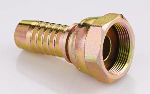 China 22211 Nipple BSP Hydraulic Fittings Stainless Steel Bsp Female Flat Seat wholesale