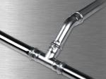 SS304 316L Reducing Coupling Stainless Steel Pipe Connector Press Fittings