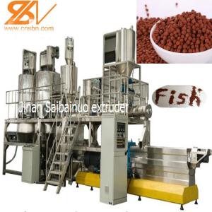 China 100-6000kg/H Fish shrimp feed pellet machine Extruder wholesale