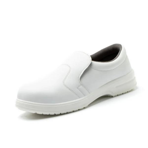 Medical Nursing Clinical Shoes White Leather Non Slip Shoes In Orthopedic
