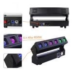 6*40W RGBW Beam Wash Bar Moving Head Stage Light China Factory