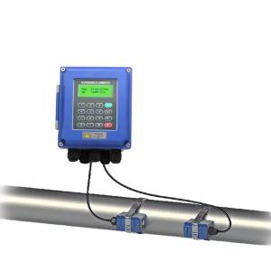 China Clamp Module Ultrasonic Water Flow Meter 4 Keyboards Operation wholesale