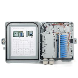 China ABS / PC Fiber Optic Distribution Box For LGX Optical Splitter wholesale