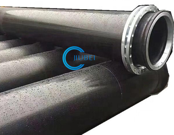 Flanged Dredging HDPE Pipe With Stub End River Dredging Fine Sand 500mm