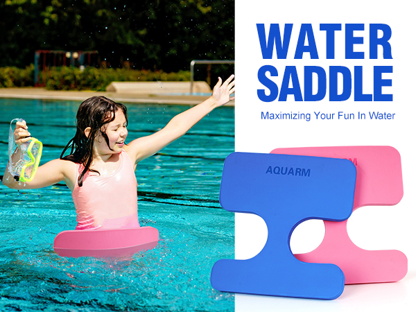 WOOWAVE Child Saddle Foam Floating Seat and Lounger Your Water Partner for Ambidextrous