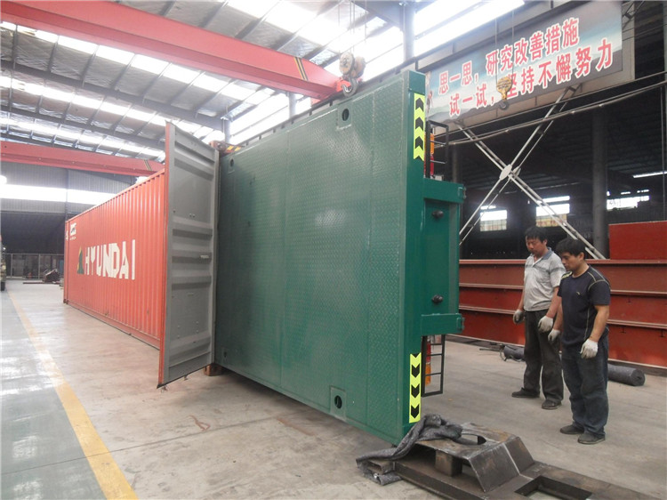 Truck Trailer 3 axles flatbed semi-trailer platform 40ft 48ft for container transport