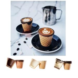 China Wafer Edible Cup Coffee Cups Maker 1.8 kw power wholesale