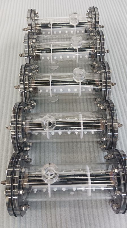 50g/h Horizontal Titanium Electrolytic cell