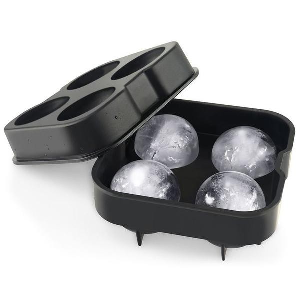 4-ice ball large wholesale personalized make your own custom silicone ice cube tray mold
