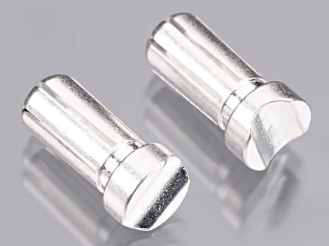 Hexie Silver Bullet Banana Plug Connectors 14mm 18mm For RC Battery