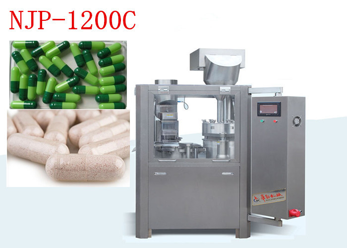 GMP Standard Automatic NJP-1200C Capsule Filling Machine Both For Powder And Pellet