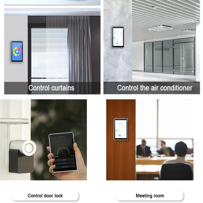 Customized IOT Control Panel , POE Tablet Wall Mount With 7 Inch 800 X 1280 Touch Screen