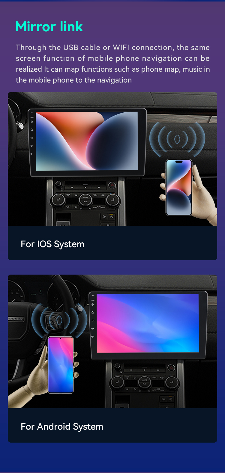 9" Android 11 Car DVD Player Carplay Universal WIFI BT FM/AM DSP DVR Car Radio Pantalla Para automovi Audio Auto Electr