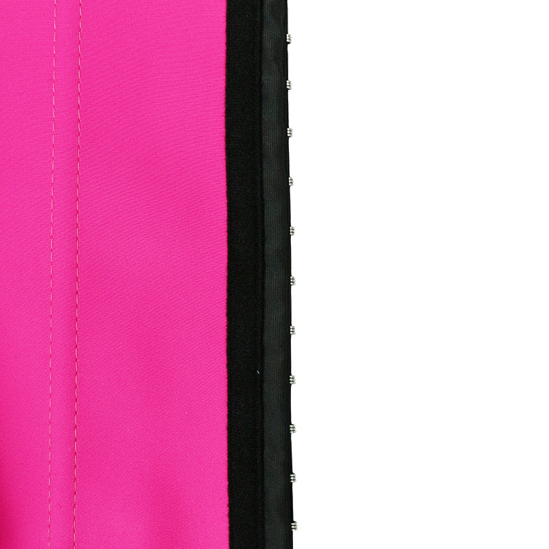 100 Latex Double Abdominal Belt Double Band Waist Trainer 3 Layer Hooks