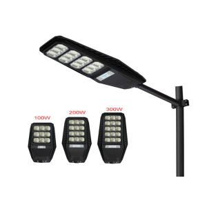 3000-6500K ABS Lamp Solar Street Light With Pole