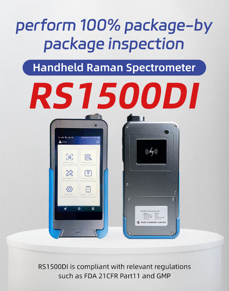 Versatile Detection Range Chemical Ram Materials Pharmaceutical Excipients by Handheld Raman Spectrometer