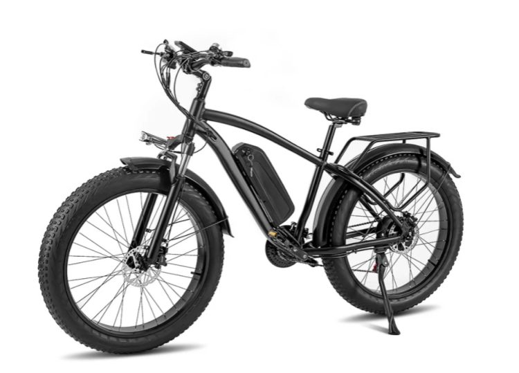 750W 26 Inch Electric Mountain Ebike With 7 Speed Gears And Hydraulic Disc Brake