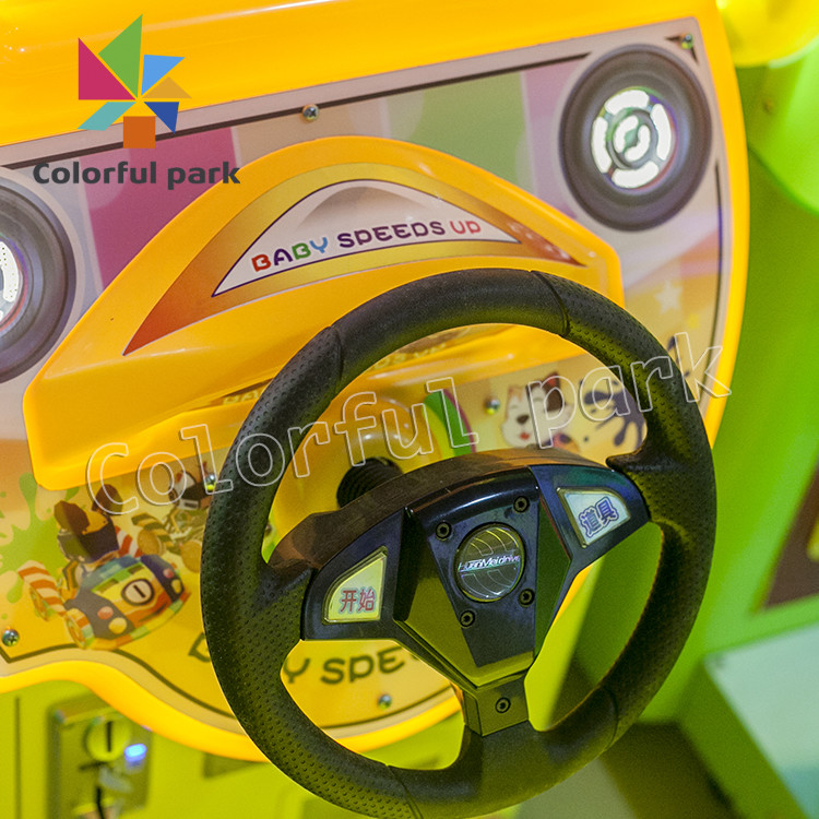 baby kart Ticket Redemption Machine , 220V Baby Car Driving Arcade Game