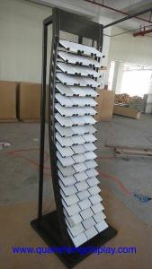 China Customized Tile Quartz Marble Showroom Display Stand, Marble Display Rack wholesale
