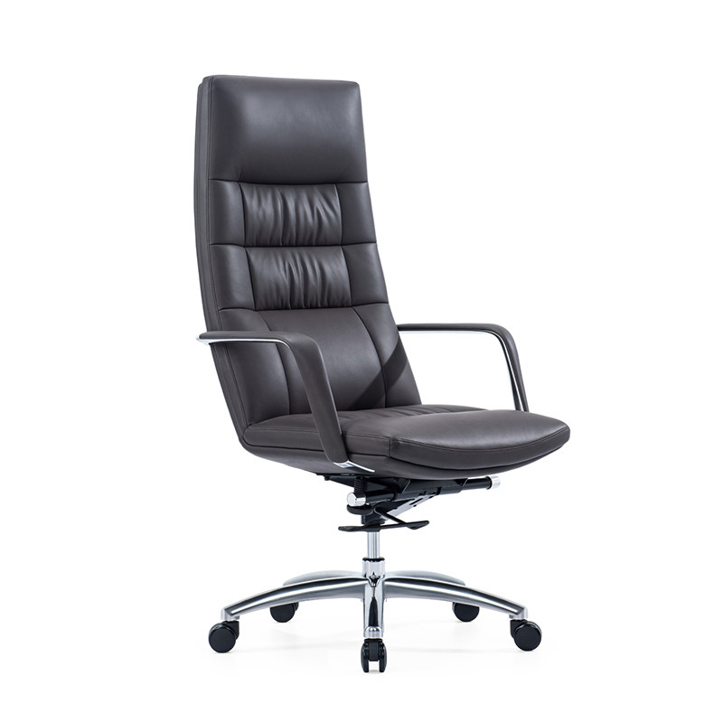 Comfortable Genuine Leather Swivel Executive Ergonomic Office Chairs