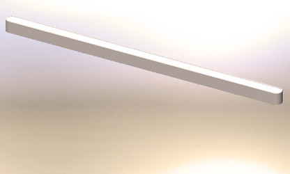 60x1200mm Linear Wall Mounted Light Fixture SMD5630 Linear Led Light Bar
