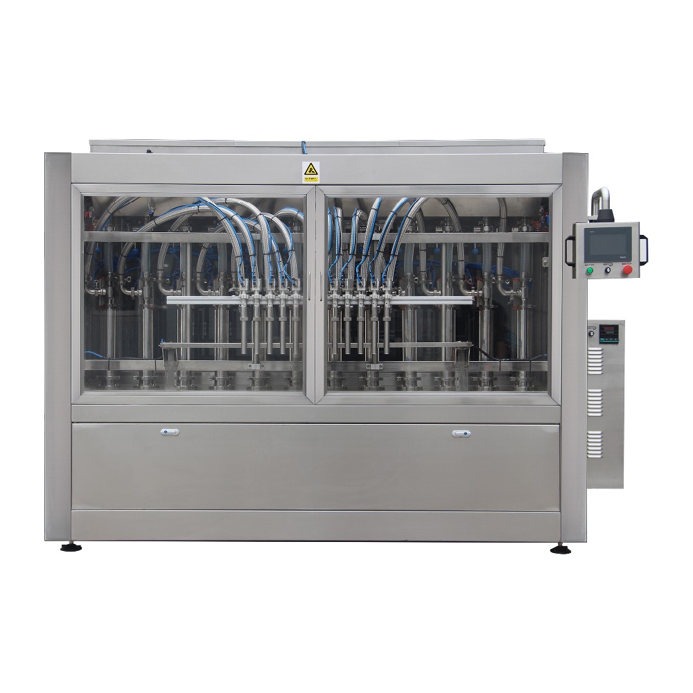 Full automatic bottle filling machine for gravity chemical liquid