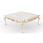 Luxury Antique Rectangle Coffee Table Hand Carved Wooden Coffee Table