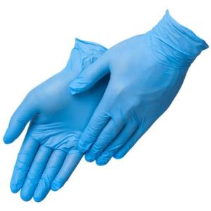 China 4mil Nitrile Disposable Surgical Hand Gloves Puncture Resistant wholesale