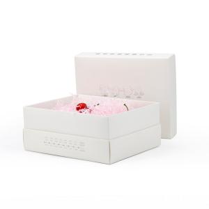 China Lid And Base 150gsm Kraft Paper Gift Packing Boxes With Handle Sleeve wholesale