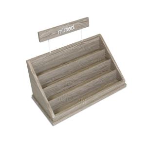 China POS Jewelry Wooden Display Stand Wooden Countertop Display Organizer Boutique wholesale