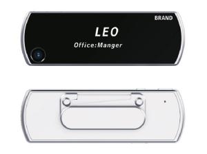 China Magnetic Clip Mount Body Worn Camera Badge Type For Bank Hotel wholesale