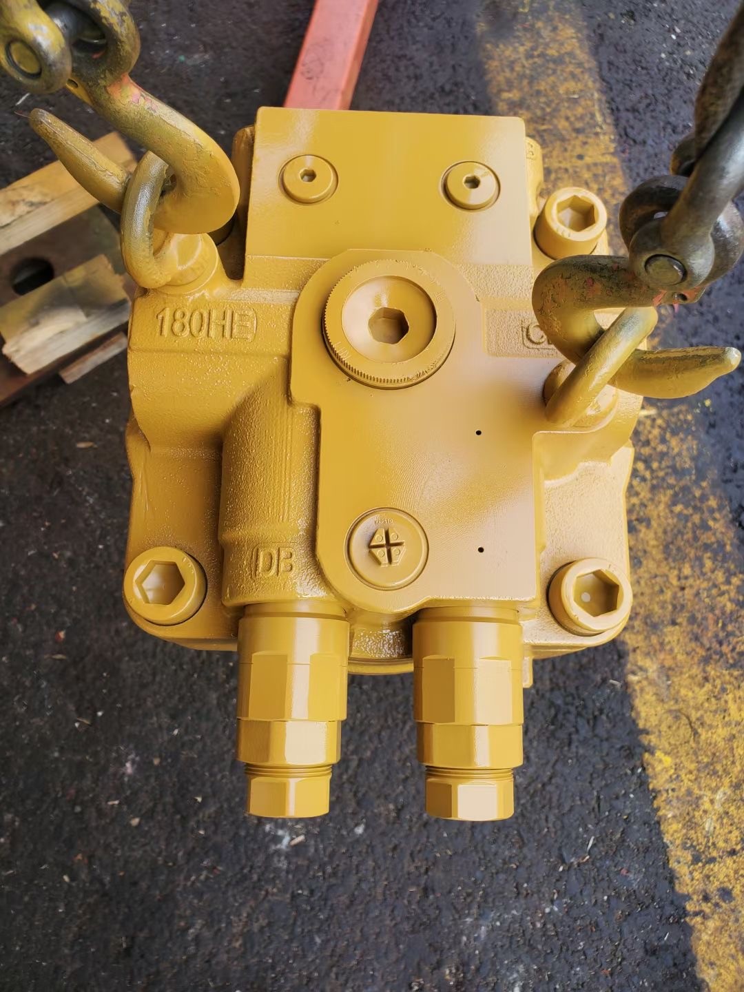 CAT336 Hydraulic Swing Motor 3349971 OEM Kawasaki Swing Motor M5X180CHB-11A-08D/285