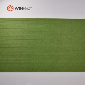 China Sound Deadening Plain Polyester Acoustic Panels 2440mmx1220mm Pass BS476-7 wholesale