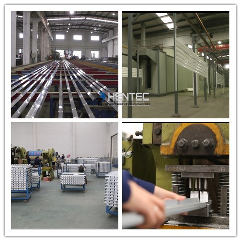 Cooling Towers Extruded Aluminum Profiles , Ceiling Aluminum Fan Blades