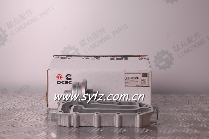 Hot sale Chinese Genuine 6CT8.3 Cummins Diesel motor part Oil Filter Seat 4936396, Dongfeng Truck part Lube Oil Filter H