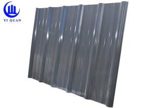 China 1130mm PVC Roof Tiles Bright Color ASA Corrugated Plastic Roofing Sheets wholesale