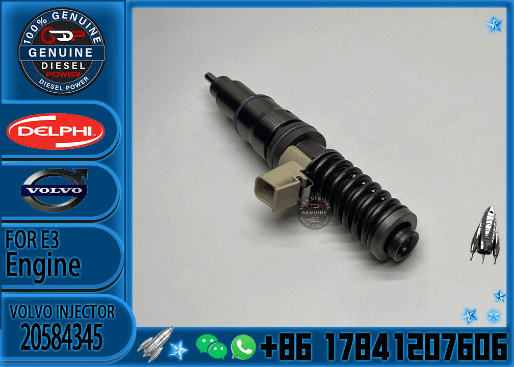 Diesel Engine Fuel Common Rail Injector BEBE4D08001 85000497 20584345 20584346 85000498 for VOL