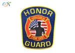 Custom Clothing Accessory Police Badge Embroidery Design For Honor Guard