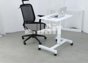 China Commercial One Leg Height Adjustable Work Standing Table wholesale
