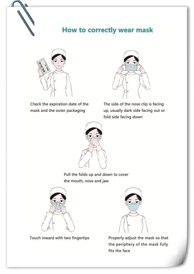 White Disposable KN95 Mask Non Woven 3 Ply Dust Mask High Breathability