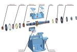 Abrasion Resistant Submersible Slurry Pump , 55kw Hydraulic Sludge Pump X65ZBYL