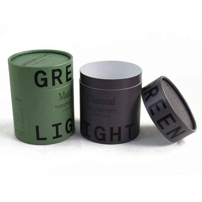 Custom logo Handcrafted Biodegradables Papel Candy Package Round Paper Tube