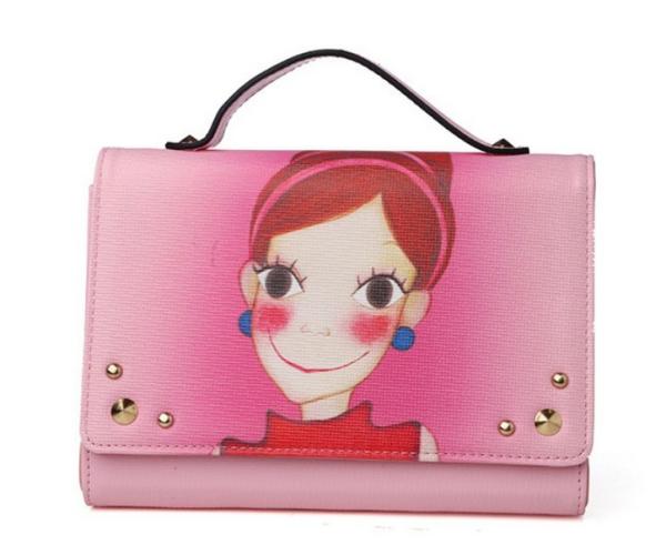 2016 summer new Korean chain messenger bag shoulder messenger bag small square