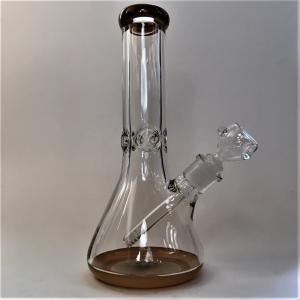 China 17Inch Glass Water Tube Percolator Luminous Glass Tobacco Pipe wholesale