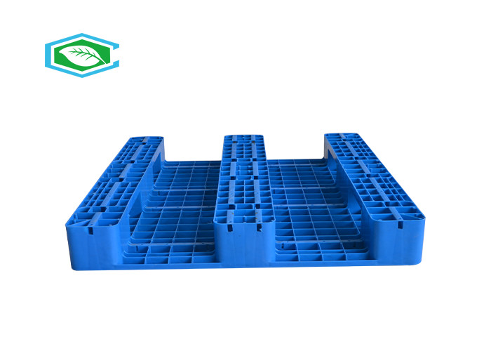 Single Faced Anti - Skid Hdpe Plastic Pallets Rackable For Heavy Duty Load