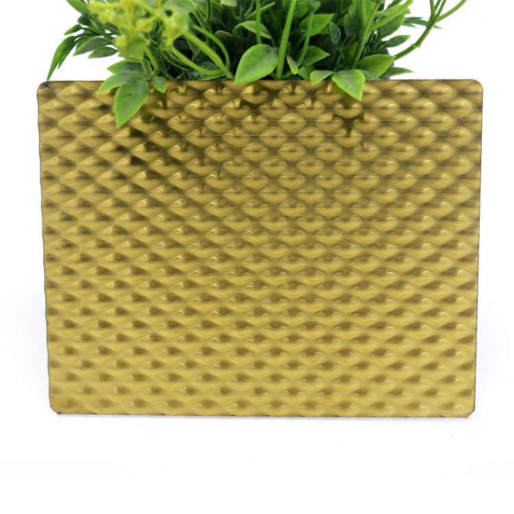 SS 304 316 5wl 6wl Decorative Stainless Steel Sheet Embossed Sheet