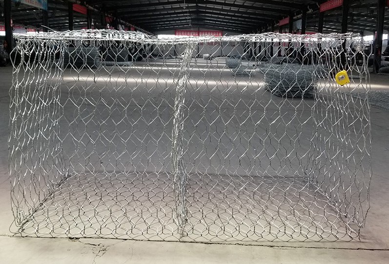 5mm 3.4mm Wire Hexagonal Wire Mesh For Retaining Wall